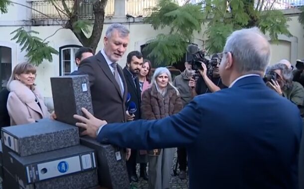 Presidenciais. Gouveia e Melo entrega “mais de 10 000 assinaturas”