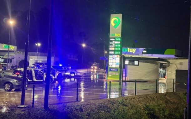 Galiza. Homem detido por assalto a um posto de gasolina à mão armada em Tui