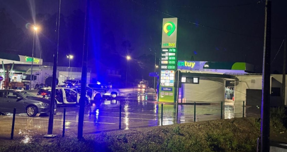 Galiza. Homem detido por assalto a um posto de gasolina à mão armada em Tui