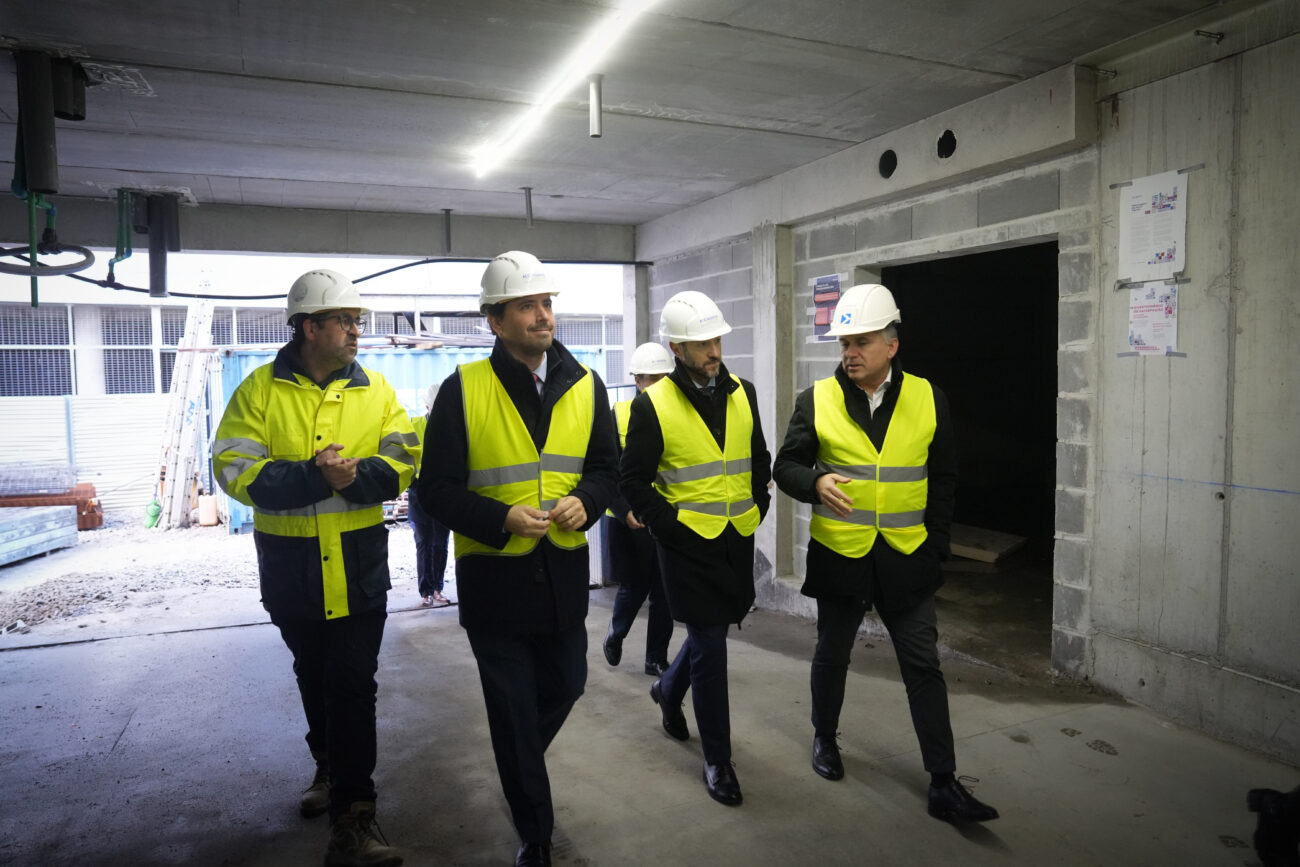 Braga. Residência universitária da Fábrica Confiança já tem estrutura concluída