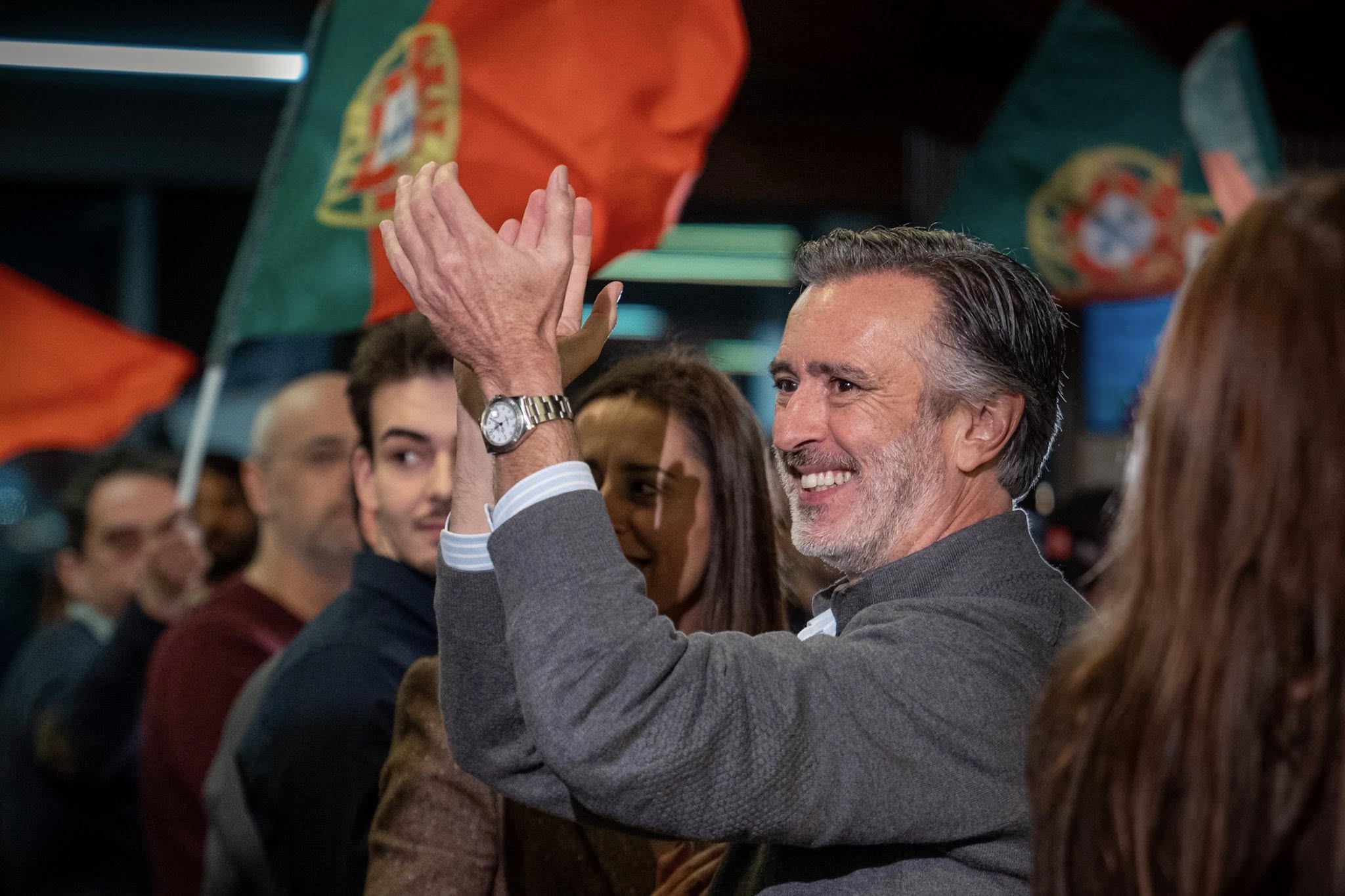 Em Guimarães, Cotrim diz que numa eventual segunda volta terá apoio de Mendes
