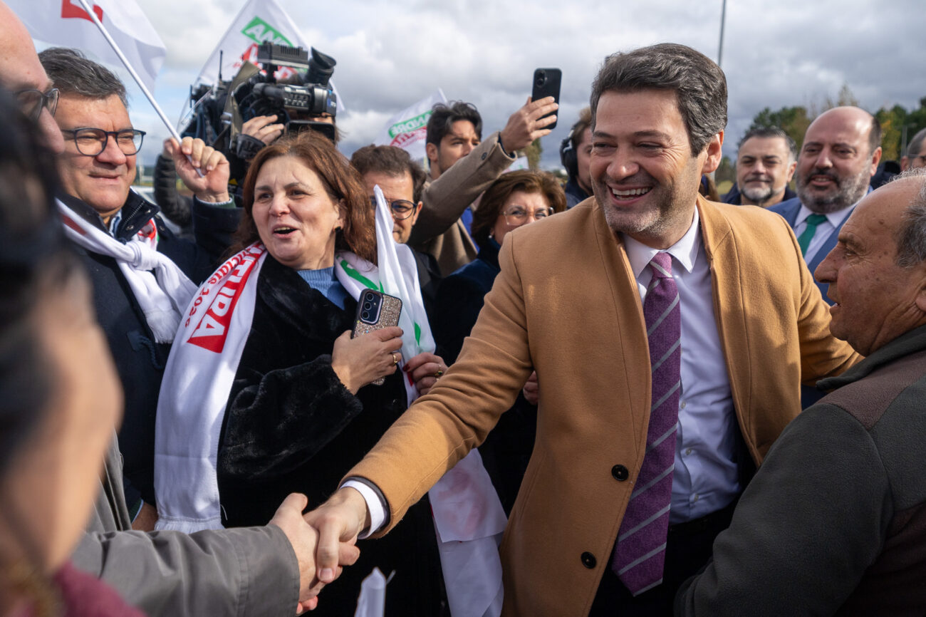 Presidenciais. Montenegro é “o maior sem noção do país”, diz André Ventura em Braga