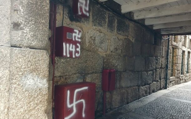 Pichagens neonazis regressam a Guimarães