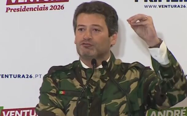 Em dia de aniversário, Ventura usa farda militar em Ponte de Lima para atacar minorias