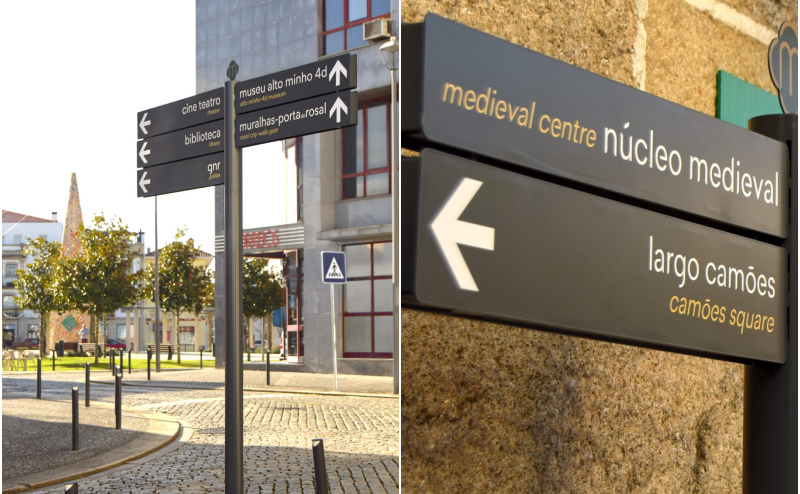 Monção já tem nova sinalética urbana