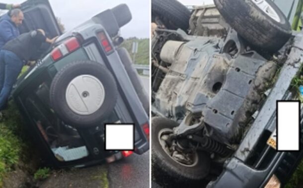 Valença. Casal de idosos ferido em despiste