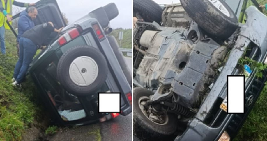 Valença. Casal de idosos ferido em despiste