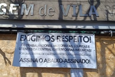 Abaixo-assinado exige “obras imediatas” na central de camionagem de Vila Verde
