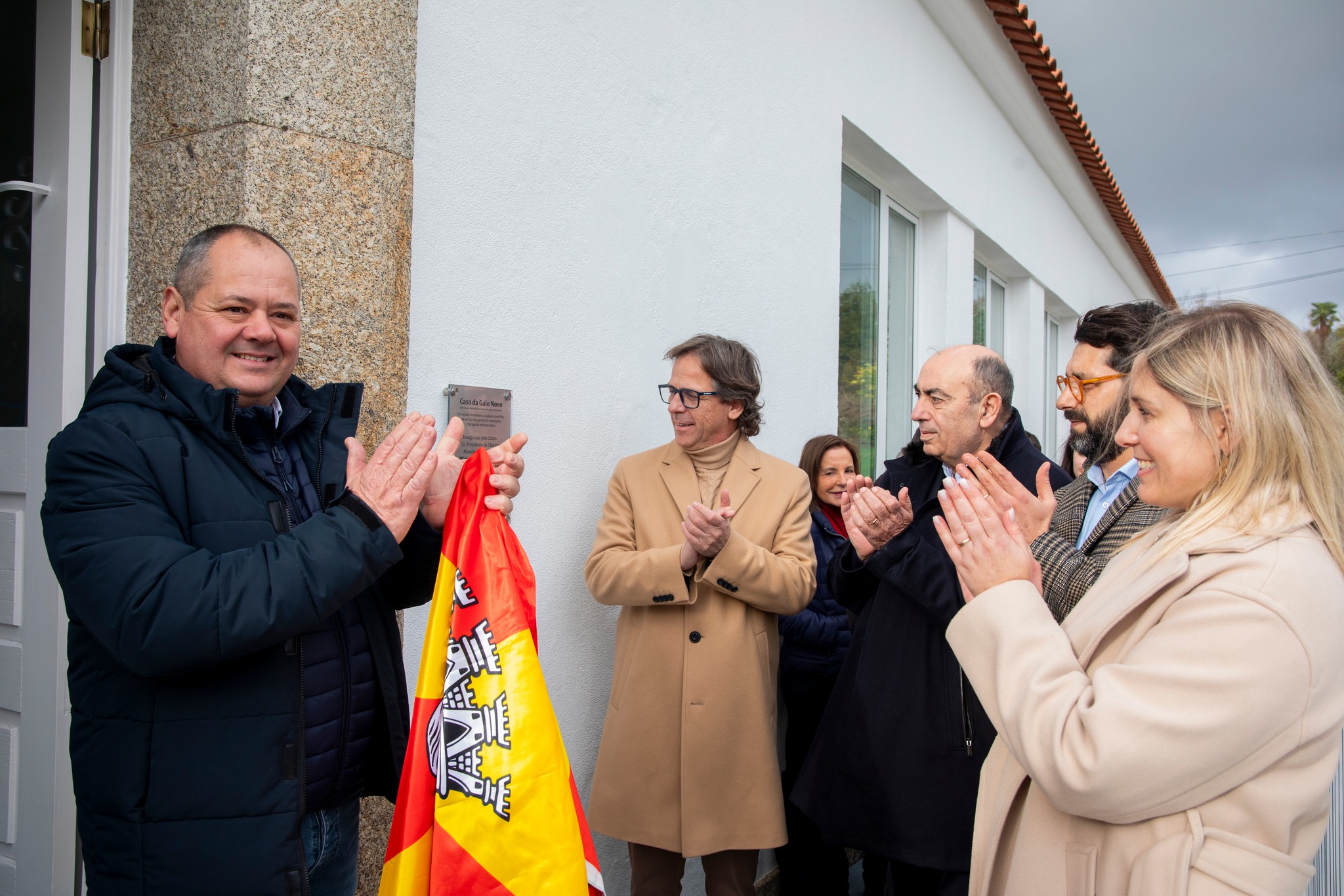 Presidente da Câmara da Barcelos inaugura nova Casa da Galo Novo