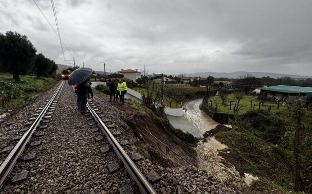 IP alerta para risco de novos danos nas vias ferroviárias e rodoviárias