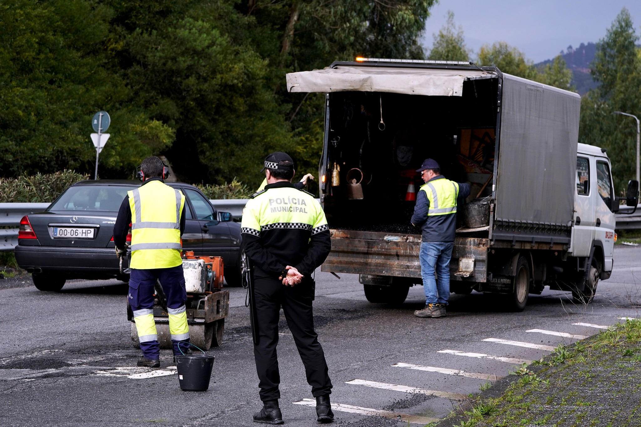 Braga ‘remenda’ estradas e ruas danificadas pelo mau tempo