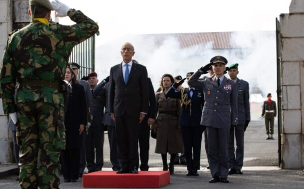 Braga recebe cerimónia oficial de despedida das Forças Armadas ao Presidente da República