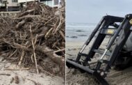 Caminha limpa praias após mau tempo