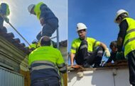 Equipas de Voluntários da Câmara de Viana recuperam casas em Leiria