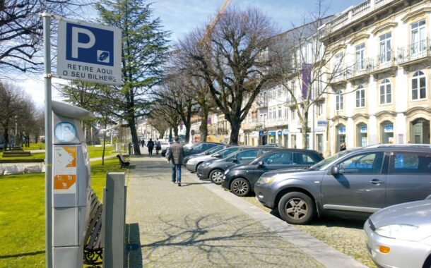 Preço dos parquímetros em Braga sobe 20 cêntimos