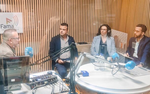 Em visita à Editave. PS Famalicão visita promete resposta política “à ameaça” do jornal ‘efe’