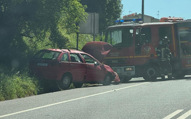 Viana. Despiste em Carreço faz um ferido