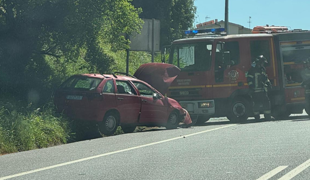 Viana. Despiste em Carreço faz um ferido