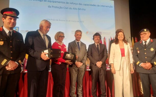 Proteção Civil do Alto Minho reforçada com 200 mil euros em novos equipamentos