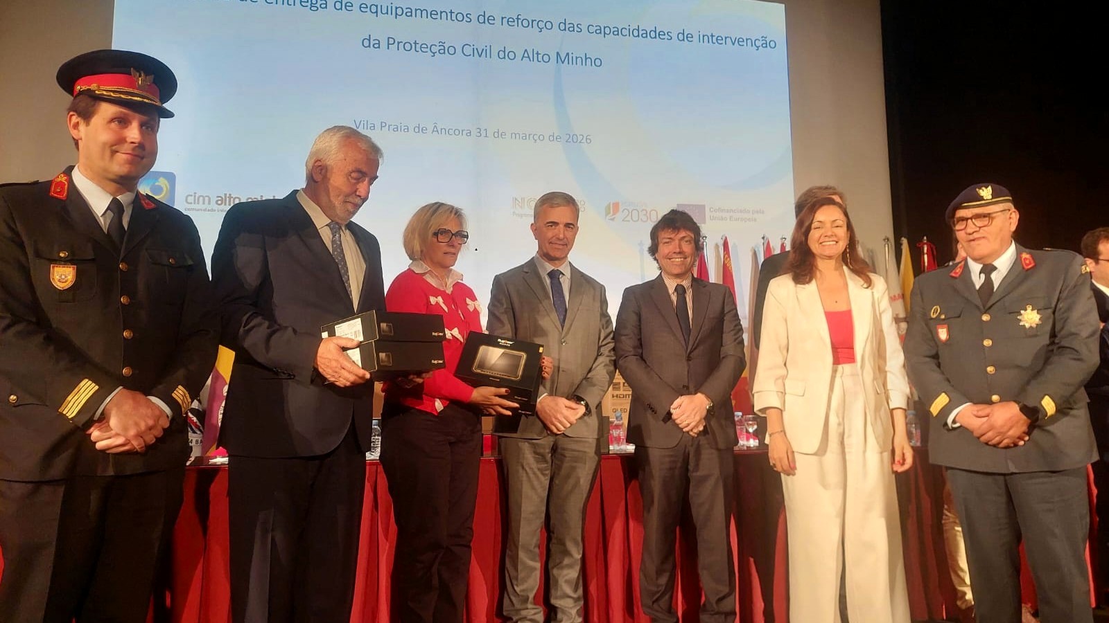 Proteção Civil do Alto Minho reforçada com 200 mil euros em novos equipamentos