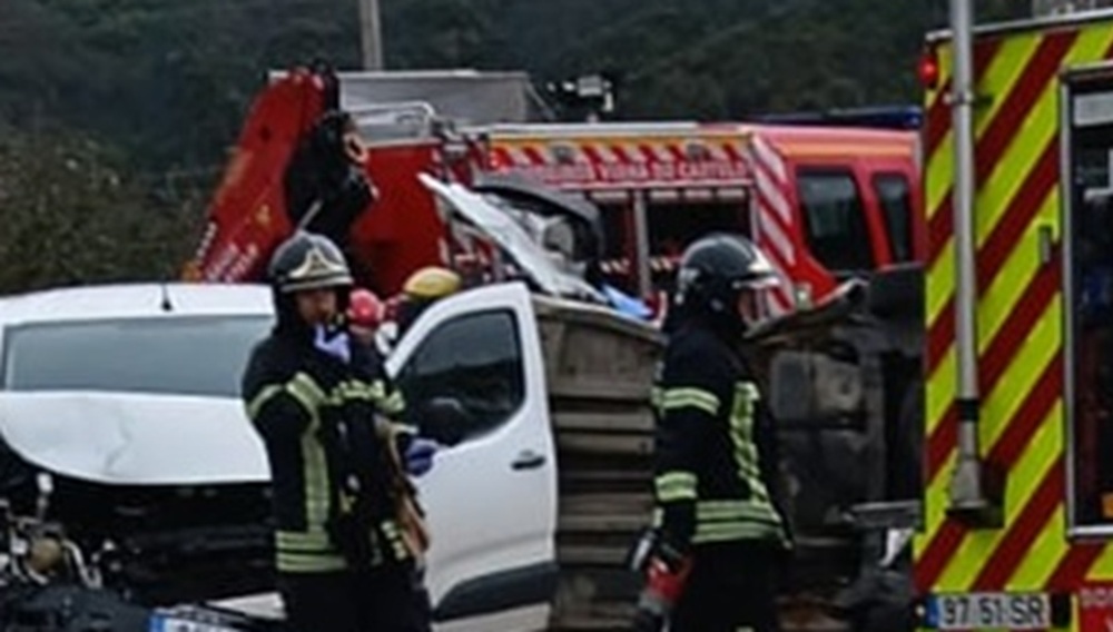 Bebé escapa ilesa de acidente que faz dois feridos graves em Viana do Castelo