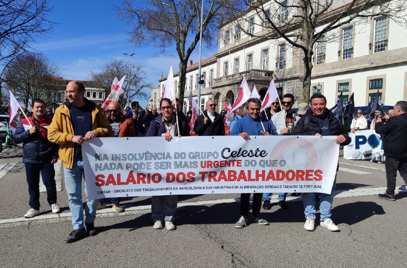 Sindicato quer apoio das câmaras de Guimarães e Vizela para enfrentar “grave situação social” dos trabalhadores da Celeste
