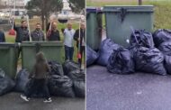 Viana. Darque junta comunidade e limpa Bairro do Fomento