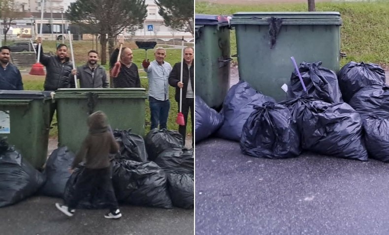 Viana. Darque junta comunidade e limpa Bairro do Fomento