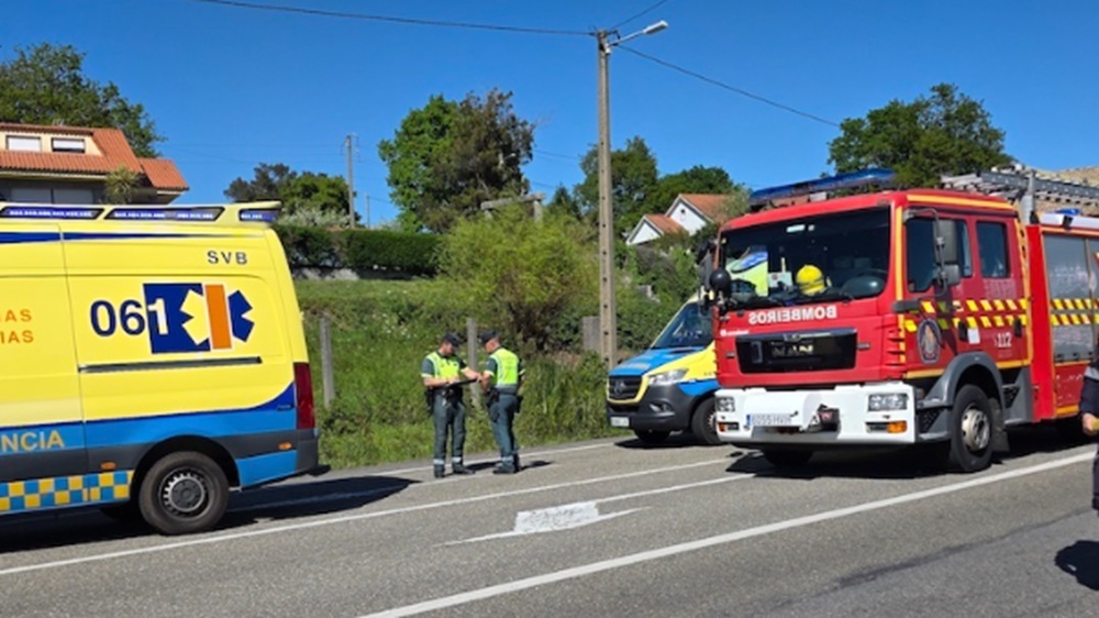 Homem de muletas atropelado mortalmente na Galiza