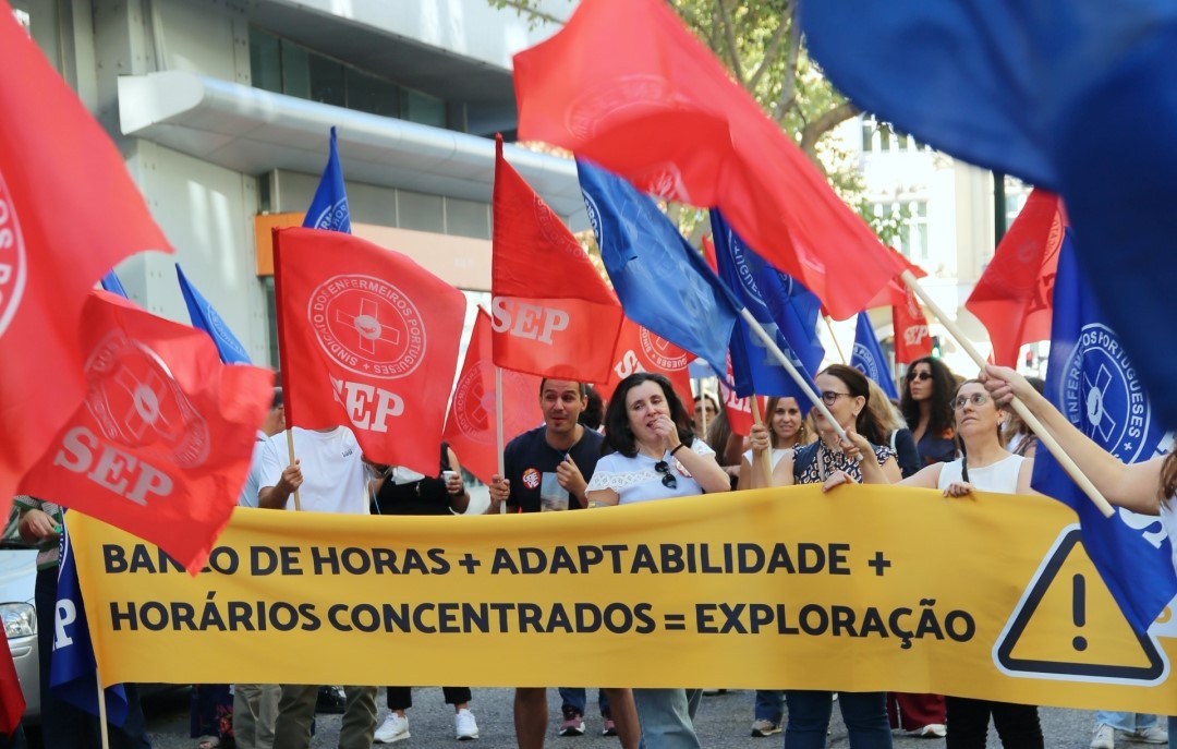 Sindicato marca greve nacional de enfermeiros para 12 de maio
