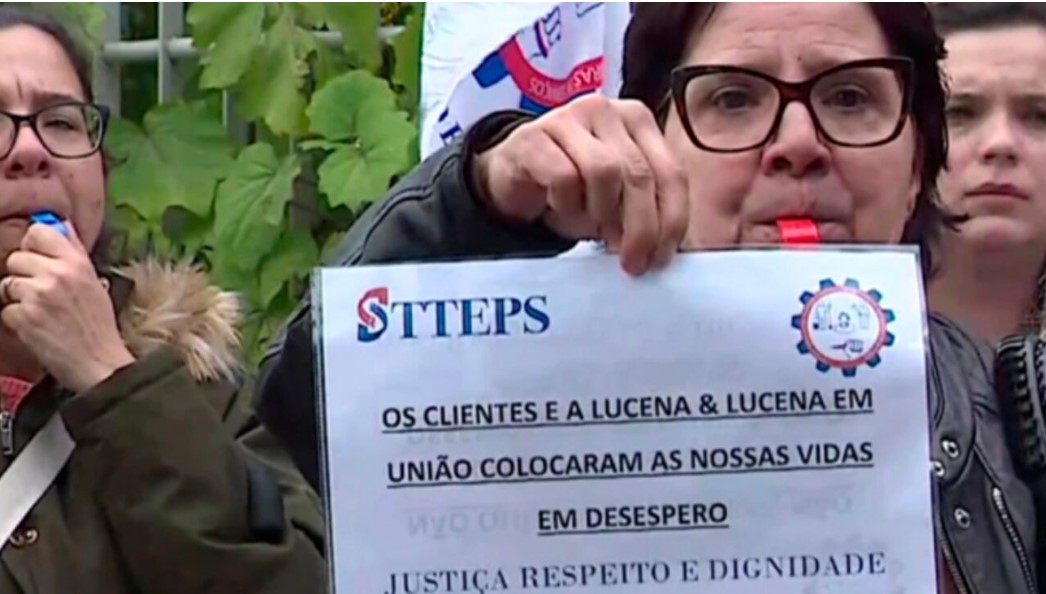 Viana. Trabalhadores de limpeza da Lucena & Lucena em greve contra salários em atraso