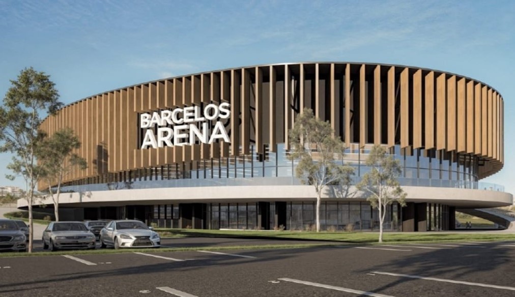 'Barcelos Arena'. Concurso aberto para novo pavilhão multiusos de 12,7 milhões de euros