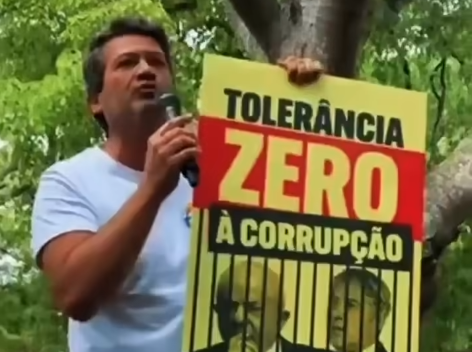 Ventura grita “Lula ladrão” à chegada do presidente brasileiro a Belém