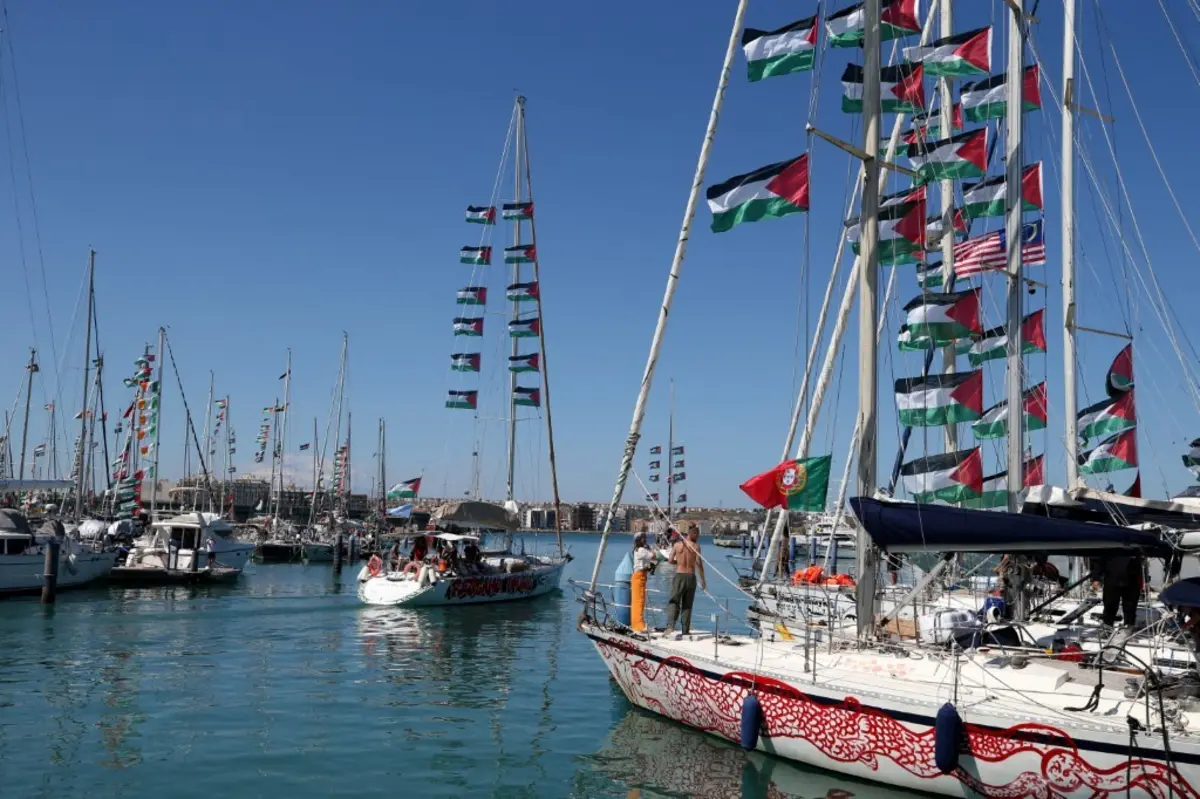 Três portugueses “raptados” da flotilha humanitária a caminho de Gaza (c/vídeo)