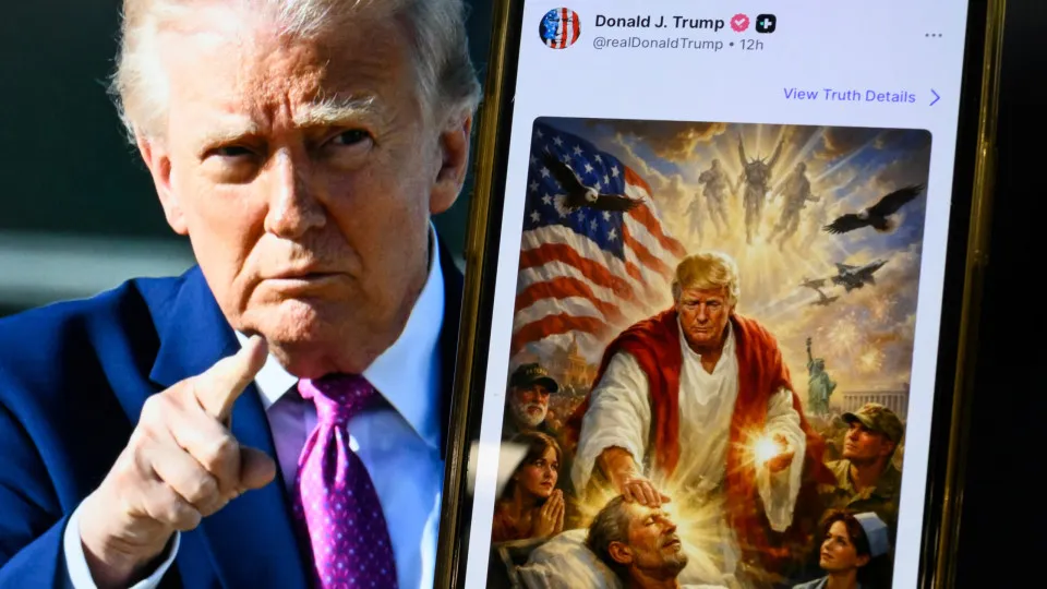 Jesus Cristo? “Supostamente, sou eu como médico”, diz Donald Trump