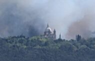 Fogo no monte do Sameiro em Braga em resolução ao fim de quatro horas (c/vídeo)