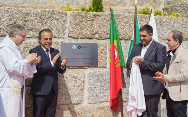Guimarães. Inaugurada nova envolvente da igreja de Sande São Martinho
