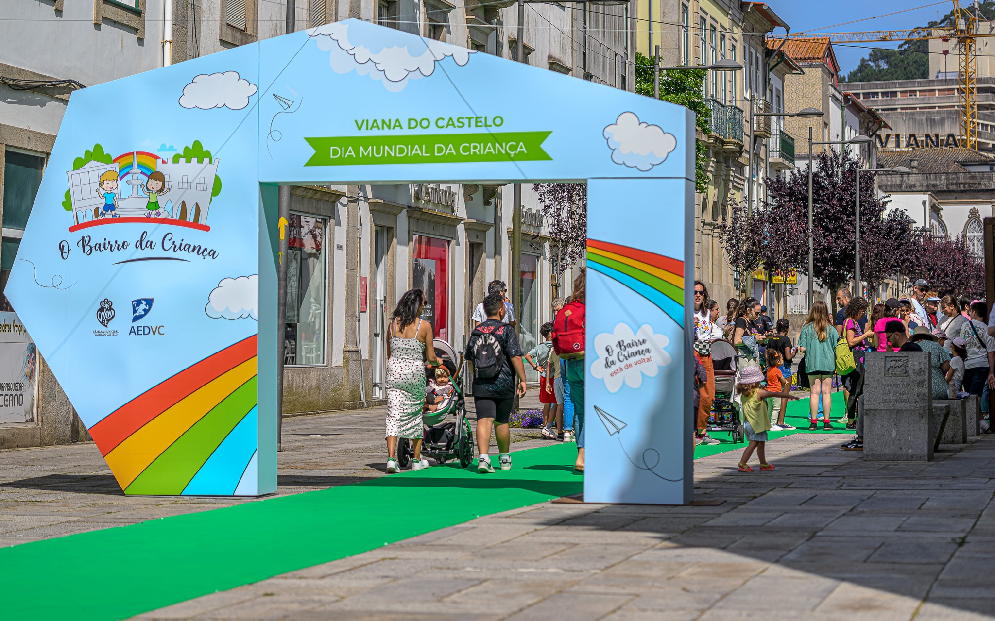Centro histórico de Viana transforma-se em grande parque infantil no próximo fim de semana