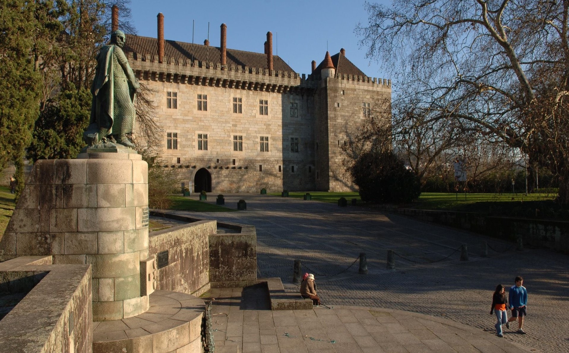 Guimarães. Paço dos Duques de Bragança é o segundo monumento mais visitado do país