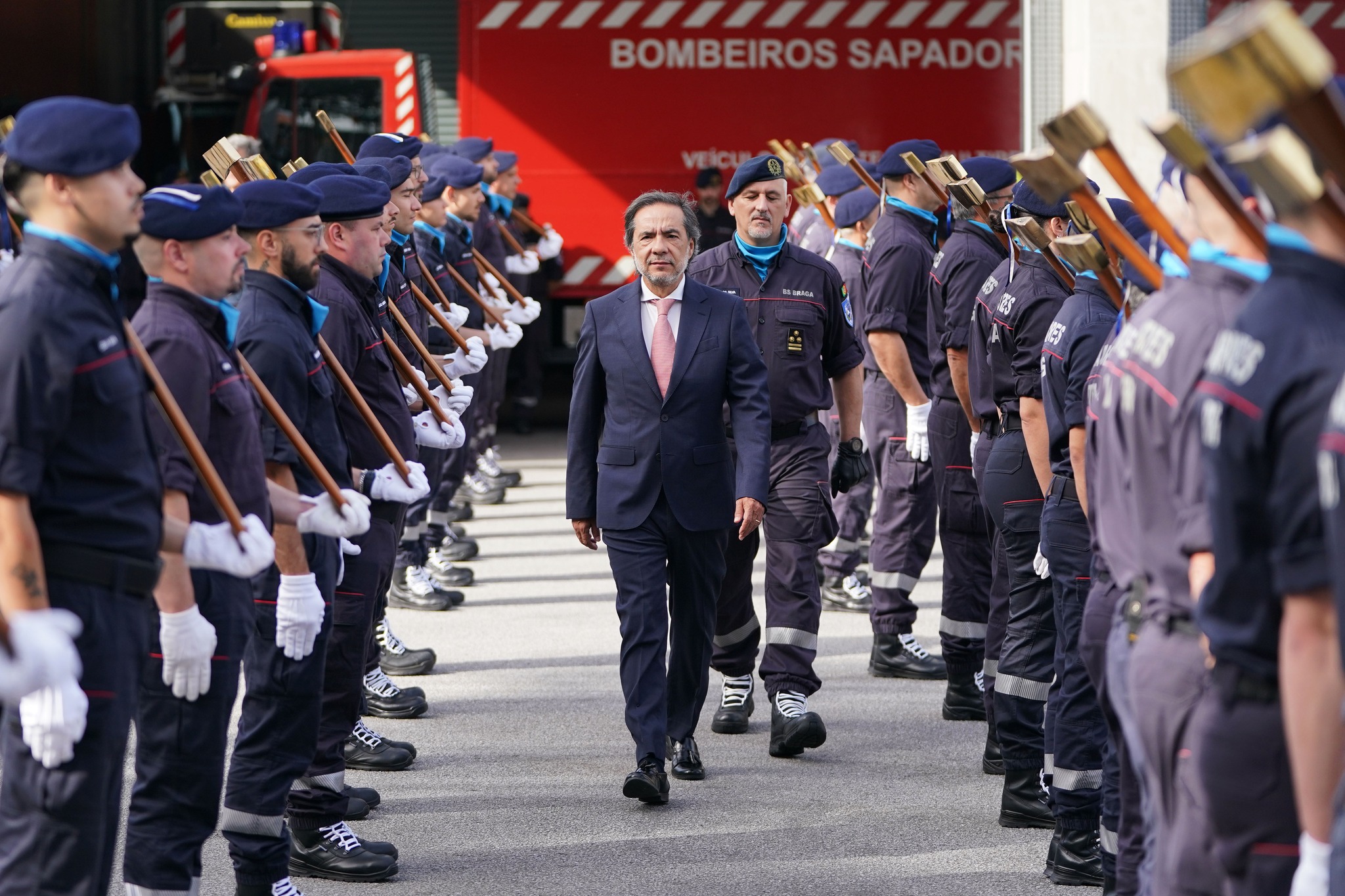 Braga celebra 260.º aniversário dos Bombeiros Sapadores com homenagem à corporação