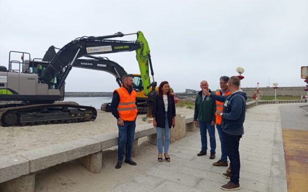 Câmara de Caminha retira areia da praia de Âncora para garantir segurança