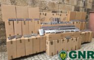 GNR apreende mais de dois milhões de cigarros em Guimarães em Guimarães