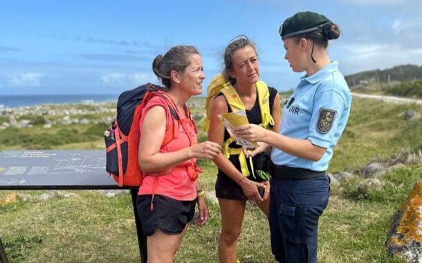 GNR reforça segurança no Caminho Português da Costa com drones, patrulhamento e novas pulseiras para peregrinos