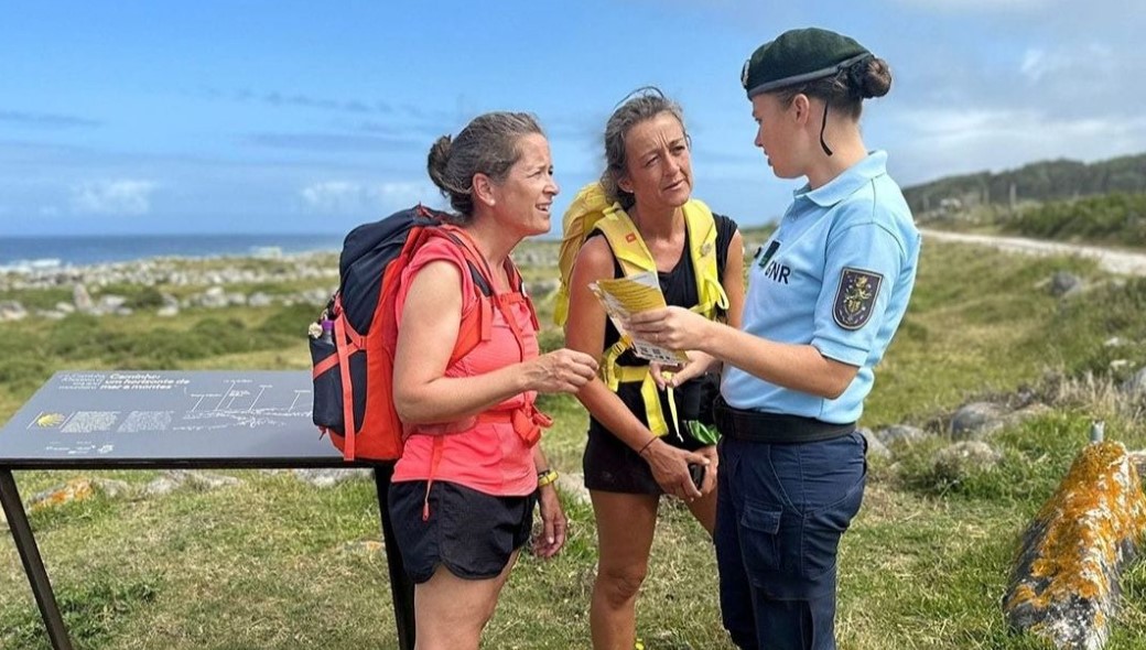 GNR reforça segurança no Caminho Português da Costa com drones, patrulhamento e novas pulseiras para peregrinos