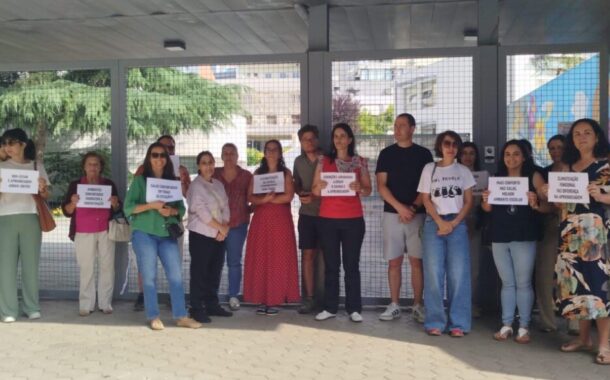 Braga. Pais manifestam-se contra avaria recorrente do ar condicionado na Escola de São Lázaro