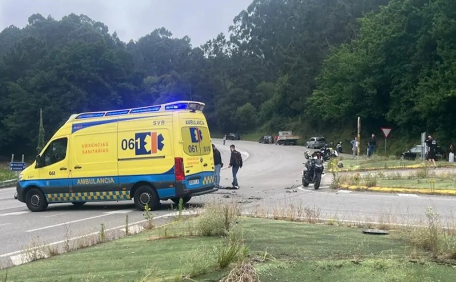 Motociclista morre na Galiza em colisão com carro conduzido por português