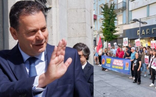 Recebido com protestos em Braga, Montenegro garante que não tem 