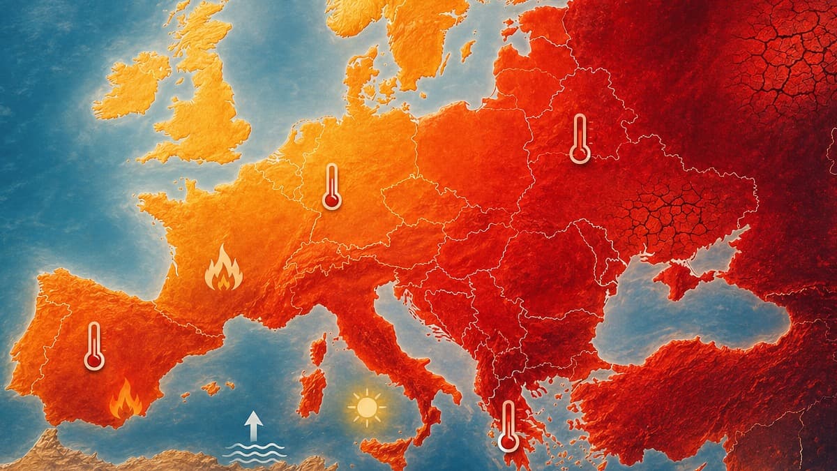 Copernicus. Continente europeu continua a aquecer a ritmo alarmante
