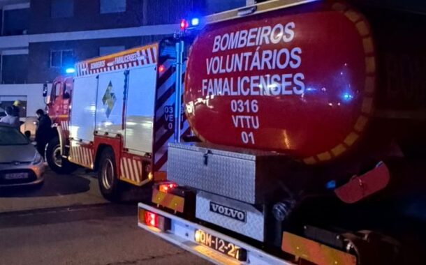 Famalicão. Bombeira ferida em combate a incêndio urbano