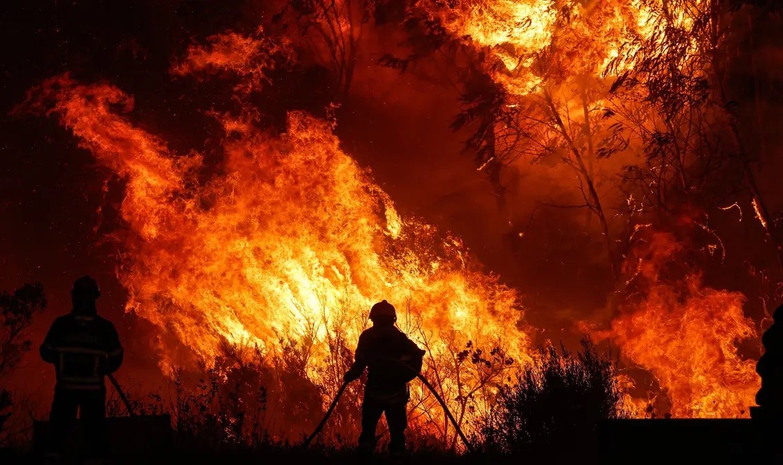 Norte com risco alto e muito alto de incêndio rural